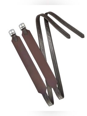 Total saddle fit 48” stability stirrup leathers brown